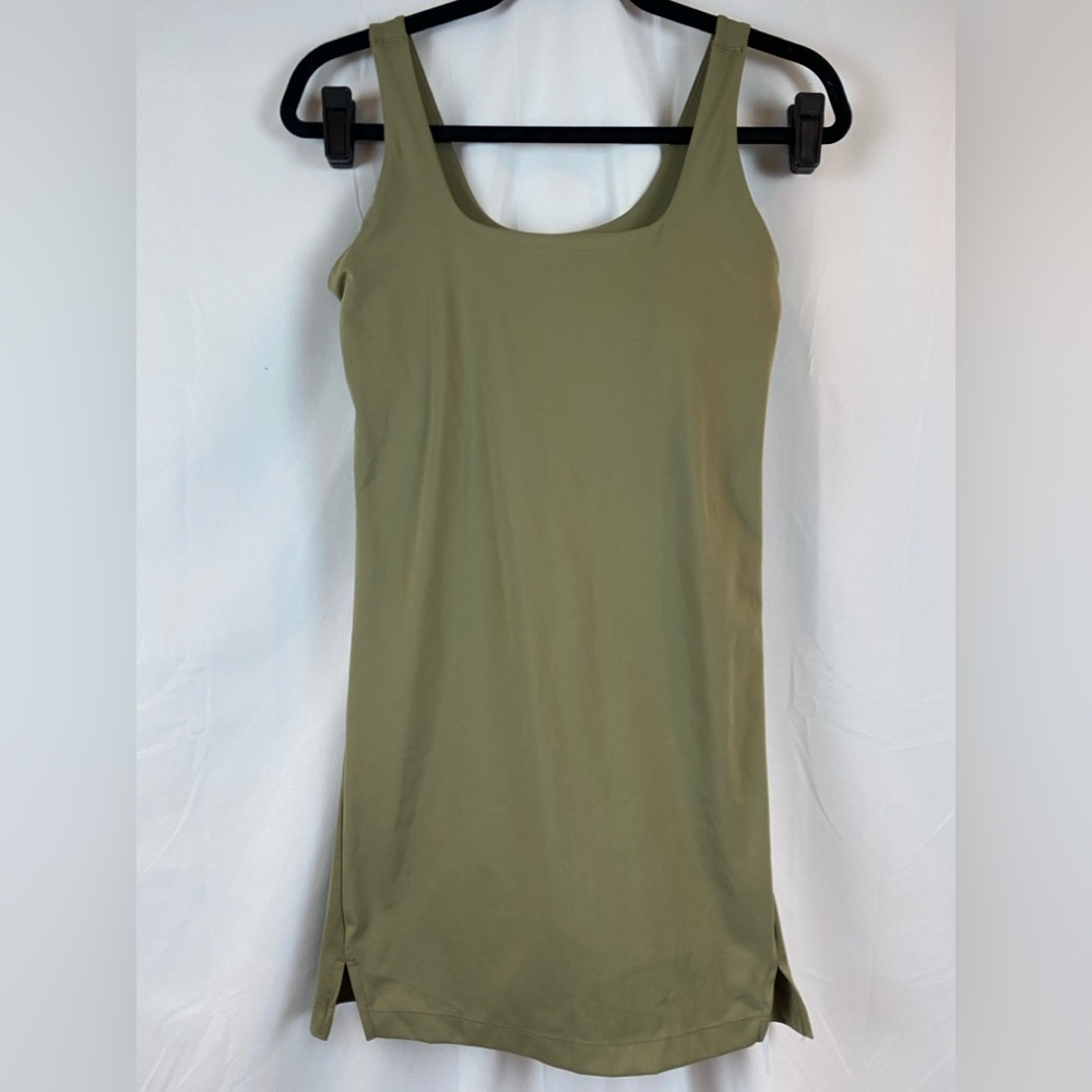 Old Navy Olive Green Sleeveless Dress
